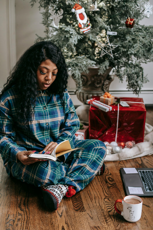 Pijama Navidad Azul